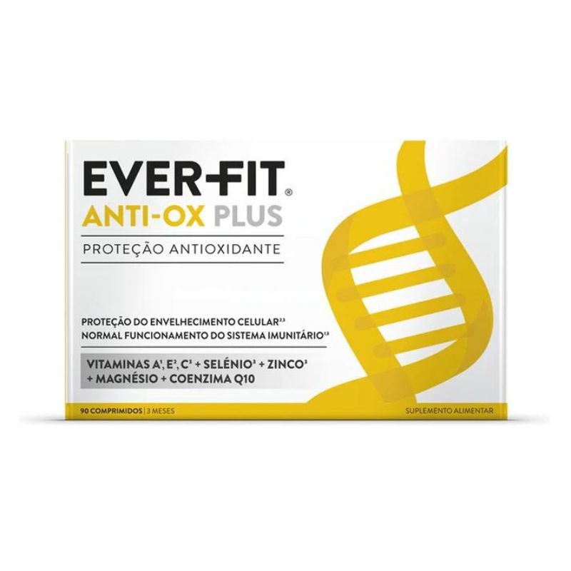 Ever Fit Plus Antioxidantes 90 Comprimidos + Oferta 1 Mês | Pharmacaring