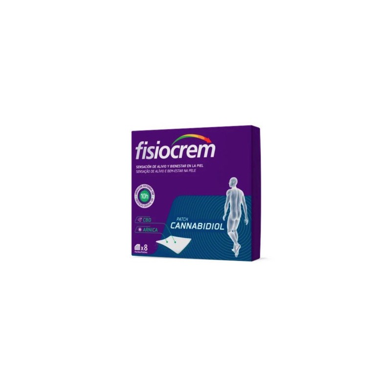 Fisiocrem Patch Cannabidiol 8 Unidades | Pharmacaring