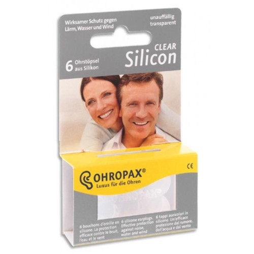 Ohropax Sil Medic Silicone 6 Unidades | Tampões Auriculares | Pharmacaring