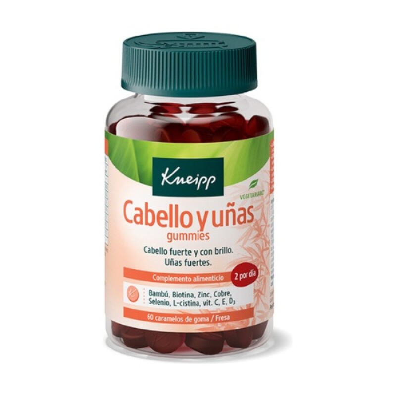 Kneipp Cabelo & Unhas Gummies x60 – Fortalecimento Capilar e Ungueal