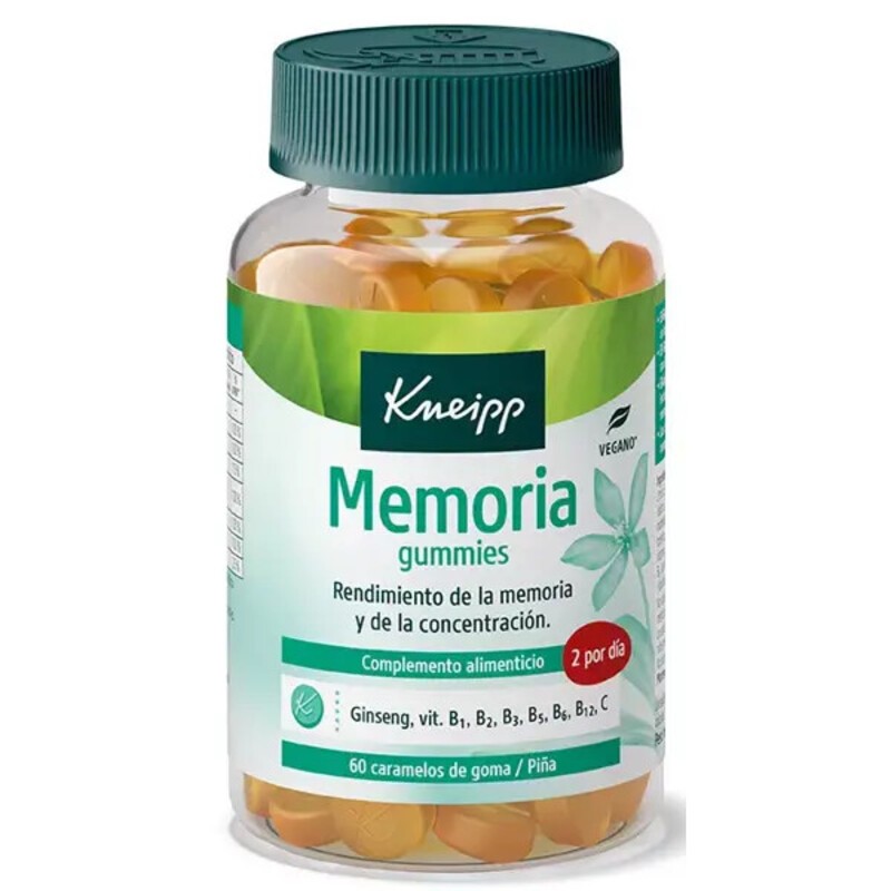 Kneipp Memória Gummies Gomas x60 – Apoio Cognitivo