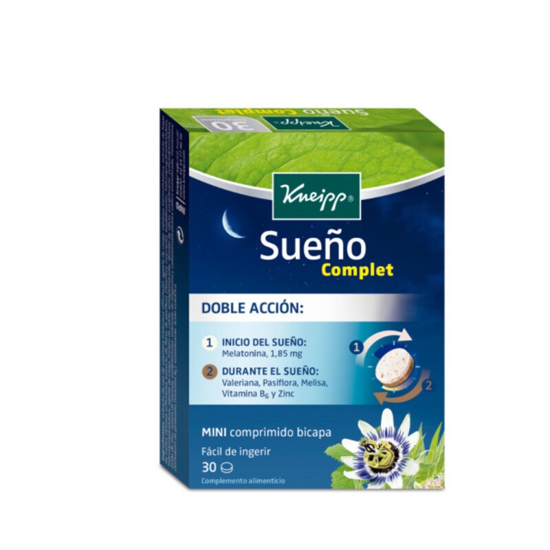 Kneipp Sono Completo Comprimidos x30 – Sono Reparador