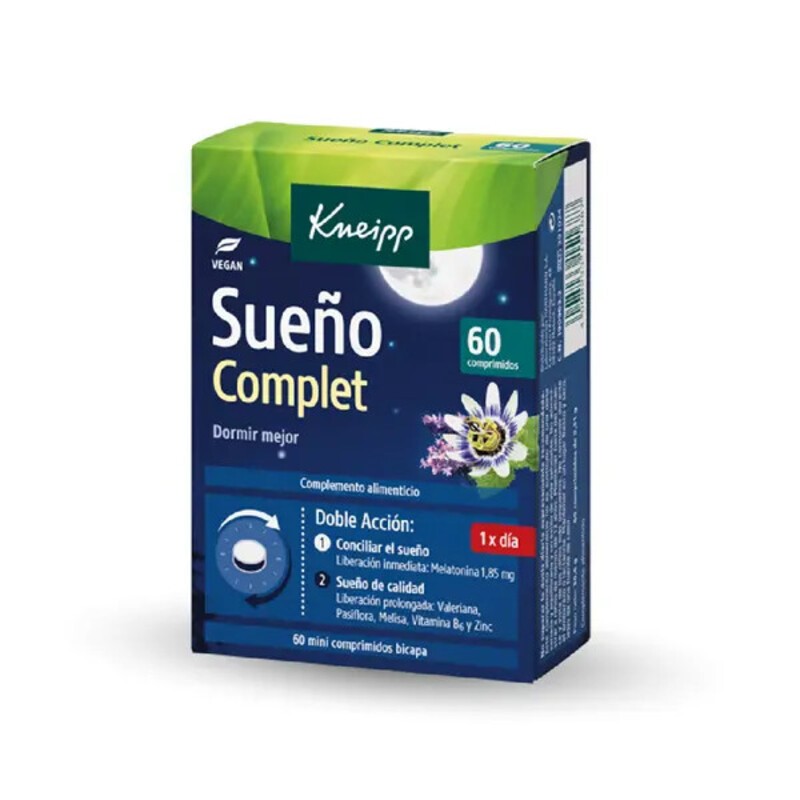 Kneipp Sono Completo Comprimidos x60 – Sono Reparador