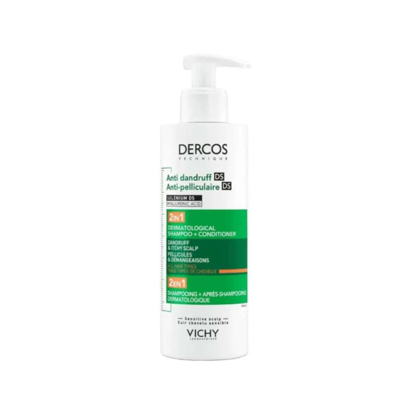 Dercos Anticaspa 2 em 1 400ml – Limpeza e Hidratação