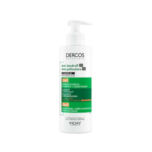 Dercos Anticaspa 2 em 1 400ml – Limpeza e Hidratação