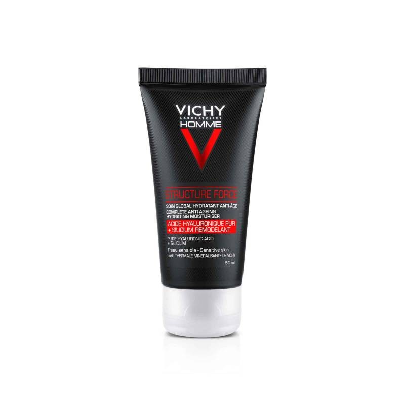 Vichy Homme Structure Force 50ml | Cuidado Antienvelhecimento