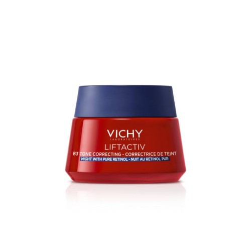 Vichy Liftactiv Creme Noite Retinol 50ml | Renovação e Antirrugas