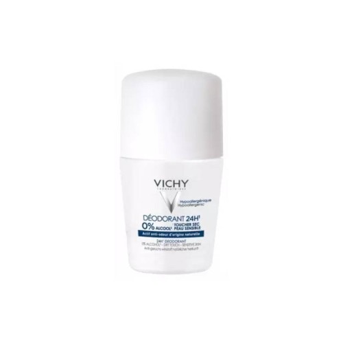 Vichy Roll-On Toque Seco 24H 50ml | Proteção e Conforto