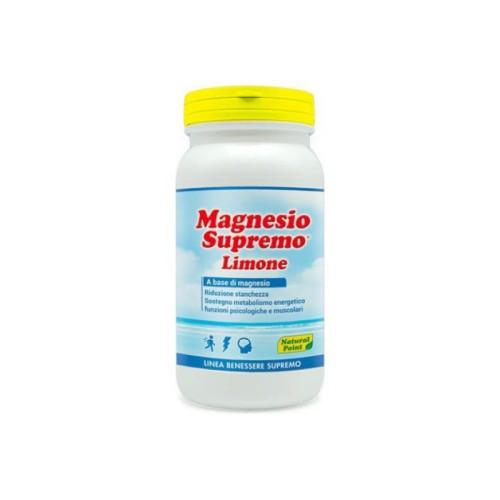 Magnésio Supremo Limão Pó 150g – Energia e Vitalidade