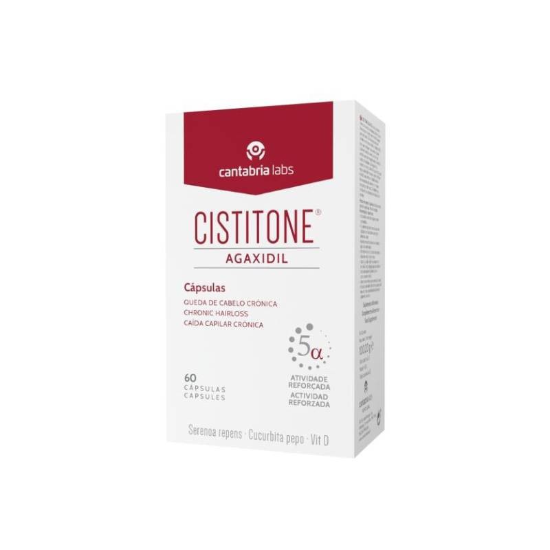 Cistitone Agaxidil Cápsulas x60 | Crescimento e Força Capilar