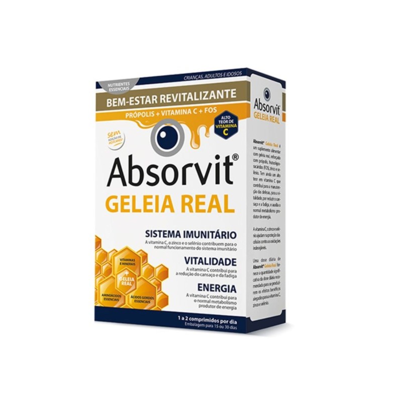 Absorvit Geleia Real x30 | Energia e Vitalidade Natural