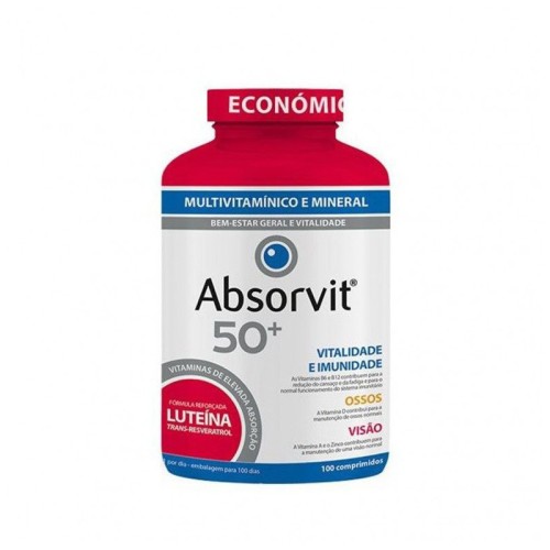 Absorvit 50+ x100 | Energia e Saúde Após os 50