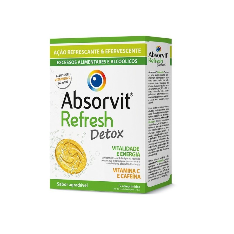 Absorvit Refresh Efervescentes x12 | Hidratação e Recuperação