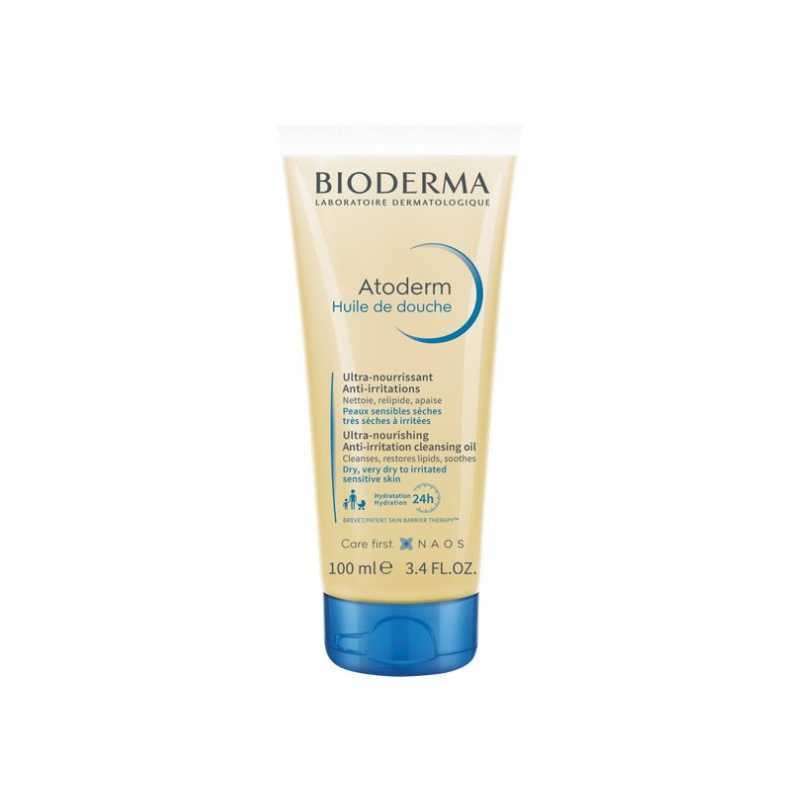 Atoderm Bioderma Óleo de Duche 100ml – Limpeza nutritiva