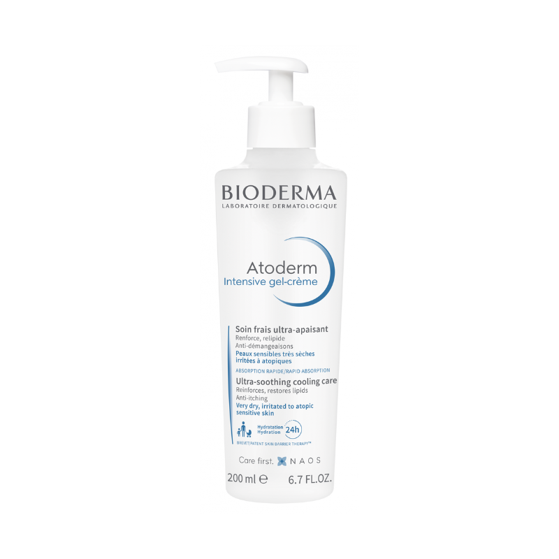 Atoderm Bioderma Intensive Gel Creme 200ml – Hidratação intensa