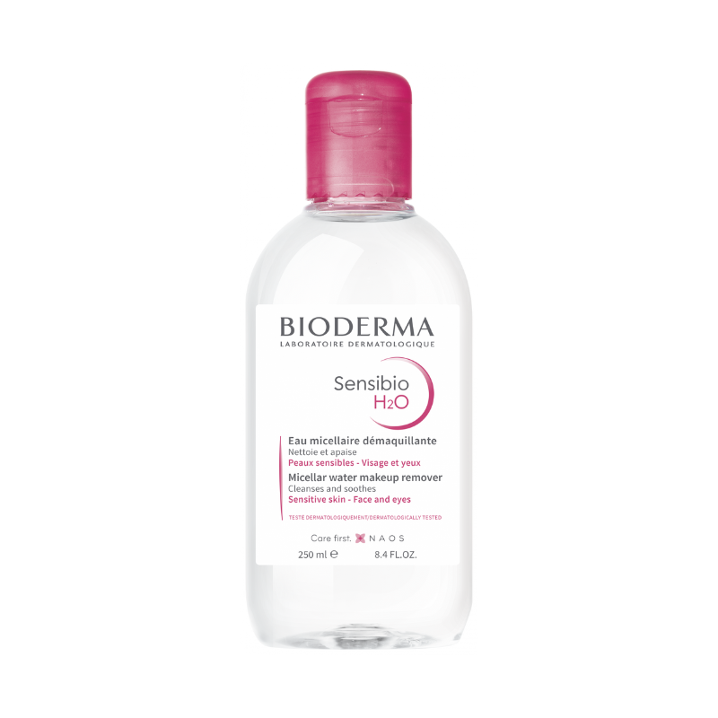 Sensibio Bioderma H2O 250ml – Limpeza suave da pele sensível