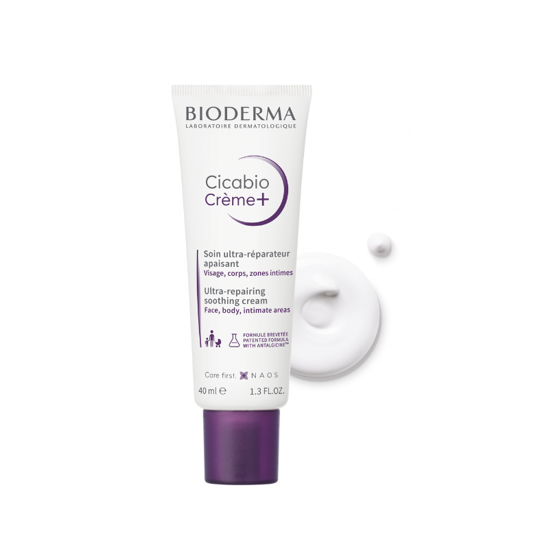 Cicabio Bioderma Creme 40ml – Reparação e proteção da pele