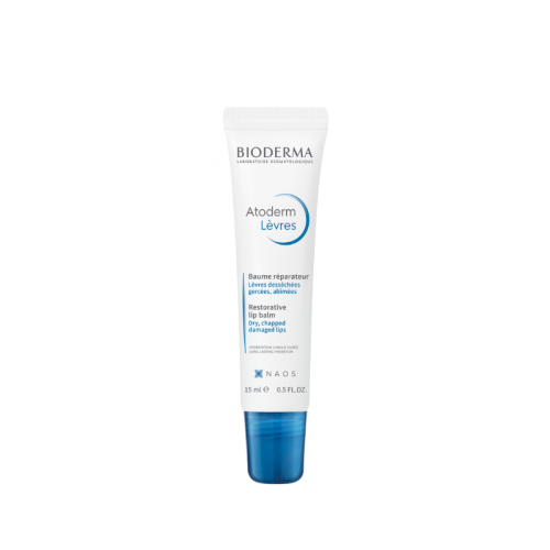 Atoderm Bioderma Lip Balm 15ml – Nutrição para lábios secos