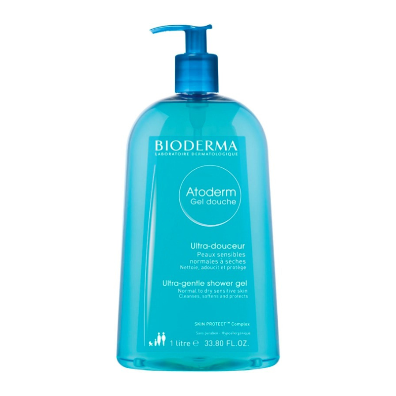 Atoderm Bioderma Gel de Duche 1000ml – Limpeza protetora