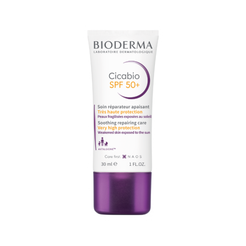 Cicabio Bioderma Creme SPF50+ 30ml – Reparação com proteção solar