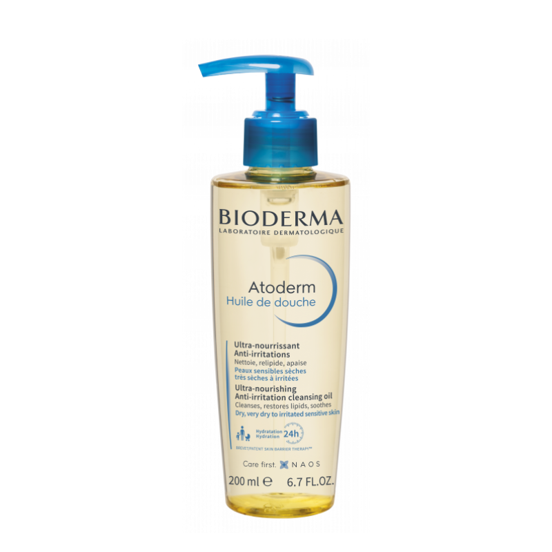 Atoderm Bioderma Óleo de Duche 200ml – Limpeza nutritiva