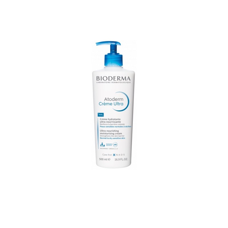 Atoderm Bioderma Creme Ultra 500ml – Hidratação profunda