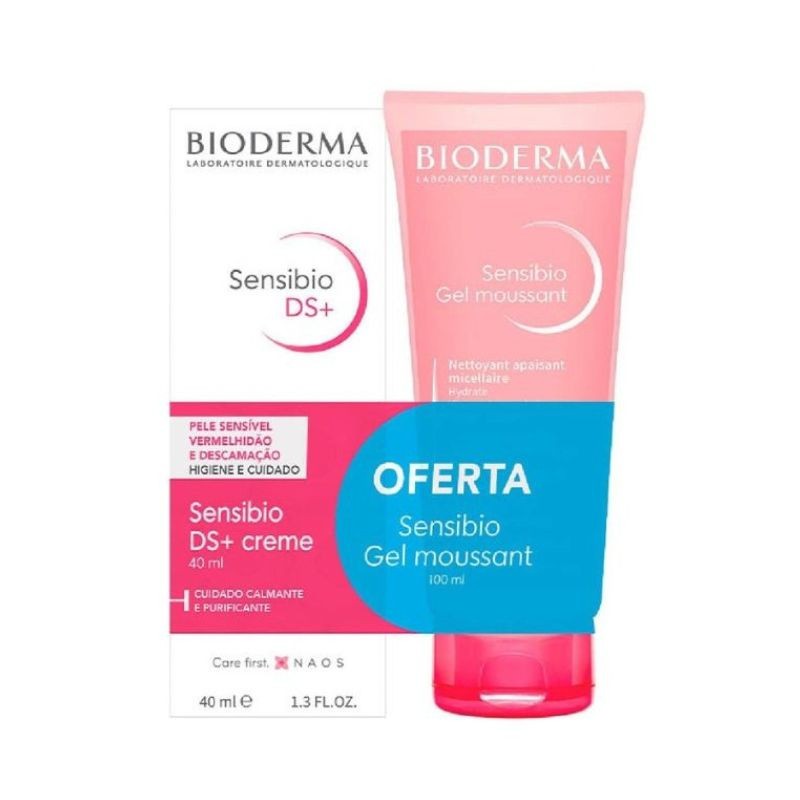 Sensibio Bioderma DS Creme + Oferta Gel Moussant – Tratamento e limpeza