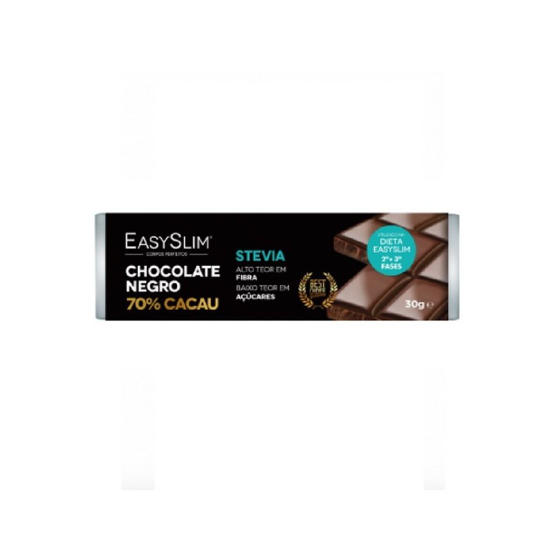EasySlim Chocolate Negro 70% Cacau – Sabor intenso