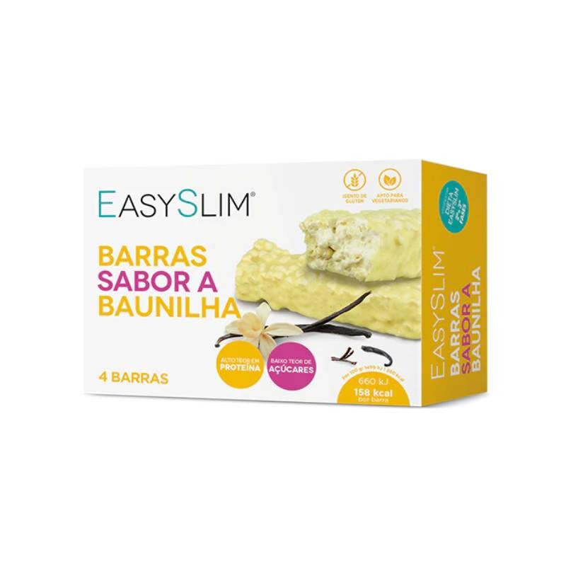 EasySlim Barra Baunilha x4 – Energia e saciedade
