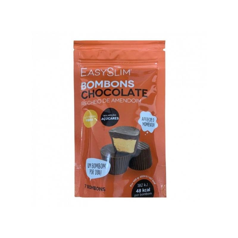 EasySlim Bombons Chocolate/Amendoim x7 – Prazer sem culpa