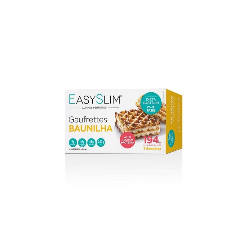 EasySlim Gaufrette Baunilha x3 – Sabor e leveza