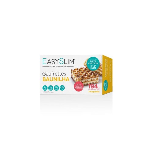 EasySlim Gaufrette Baunilha x3 – Sabor e leveza