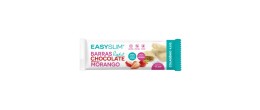 EasySlim Barra Light Choc. Branco/Morango – Sabor leve