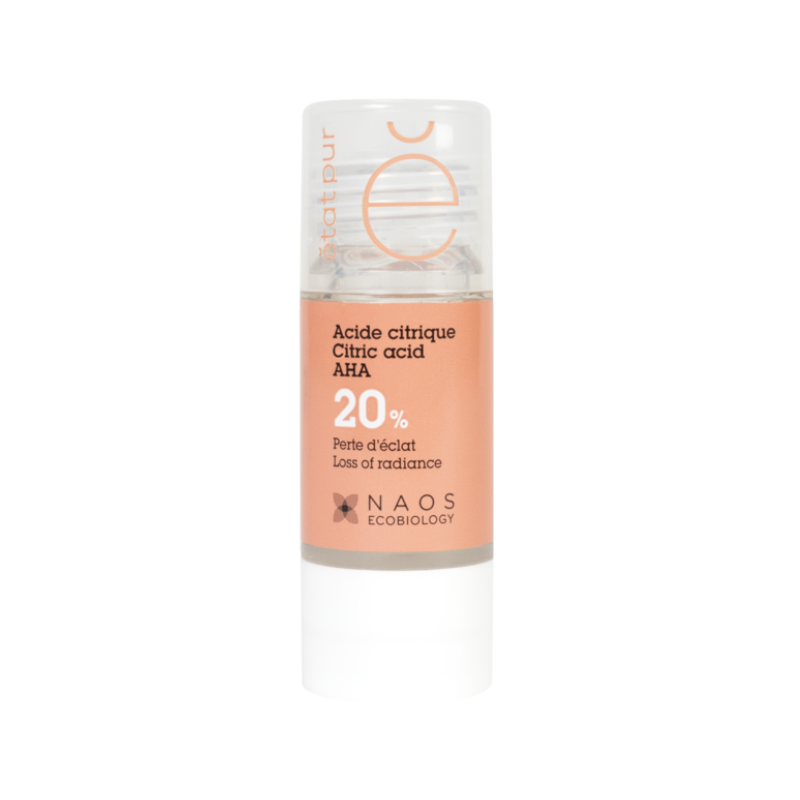 Etat Pur Ácido Cítrico 20% 15ml – Esfoliação e brilho