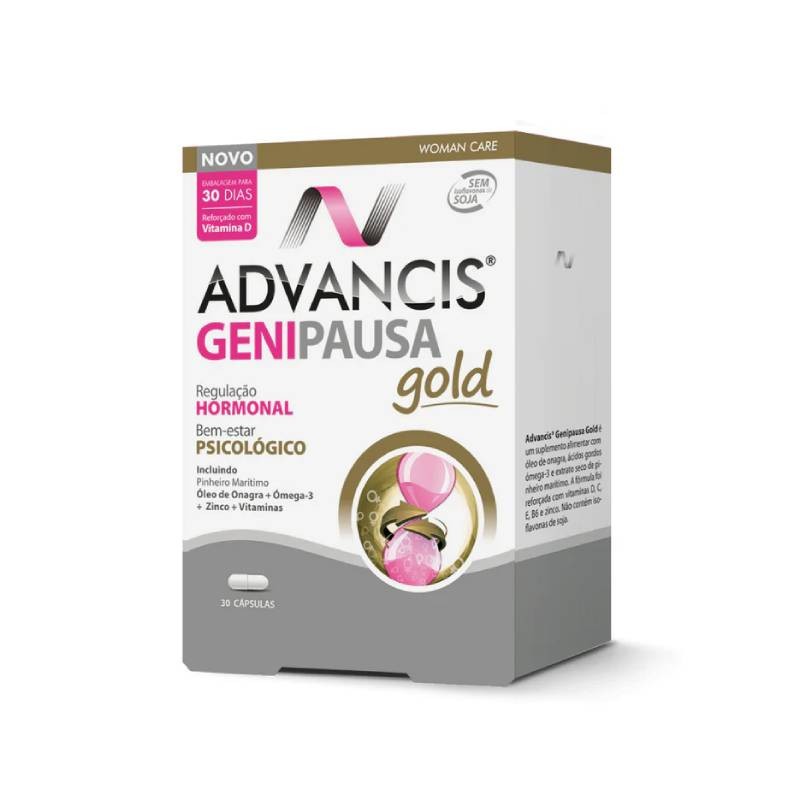 Advancis Genipausa Gold 30 cáps – Conforto na menopausa