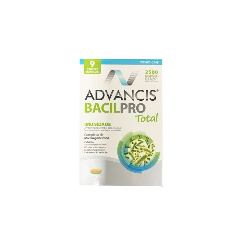 Advancis Bacilpro Total 20 cáps – Bem-estar digestivo