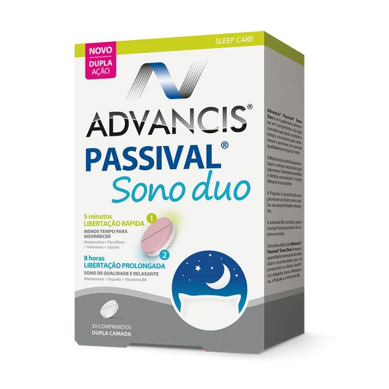 Advancis Passival Sono Duo 30 comp – Sono e relaxamento