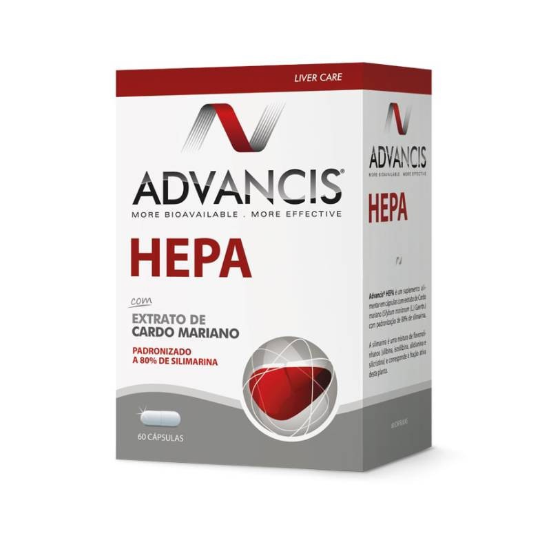 Advancis Hepa 60 cáps – Proteção do fígado