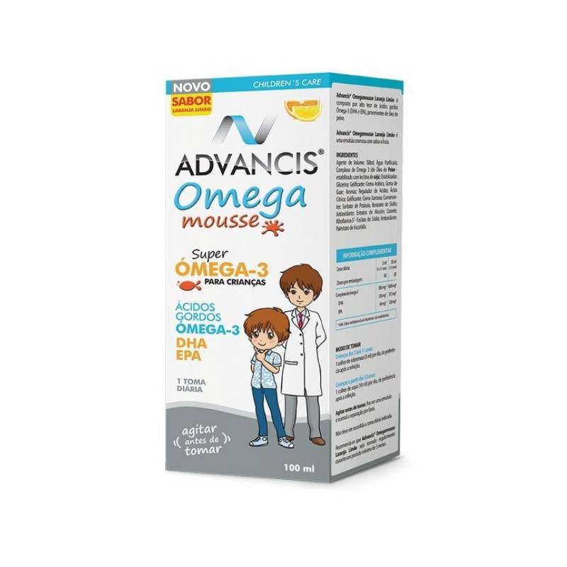 Advancis Omega Mousse 100ml – Ómega-3 em mousse