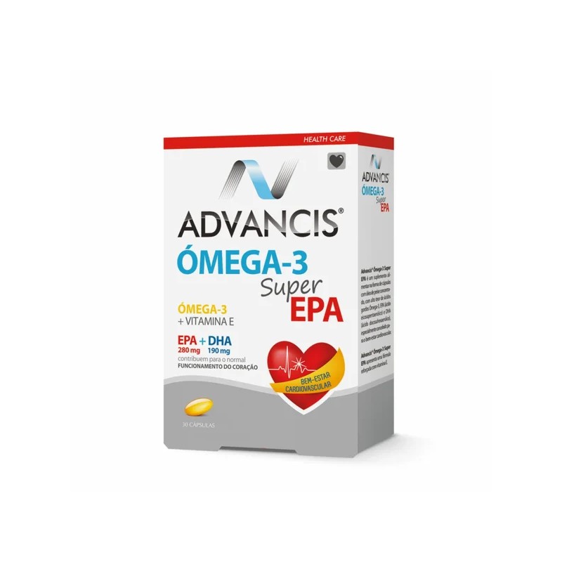 Advancis Omega-3 Super EPA 30 cáps – Saúde cardiovascular