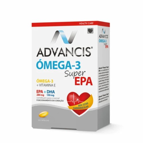 Advancis Omega-3 Super EPA 30 cáps – Saúde cardiovascular