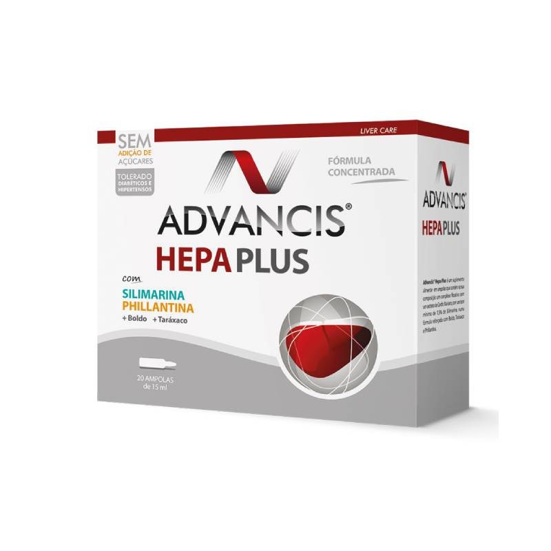 Advancis Hepa Plus 20 ampolas – Proteção do fígado
