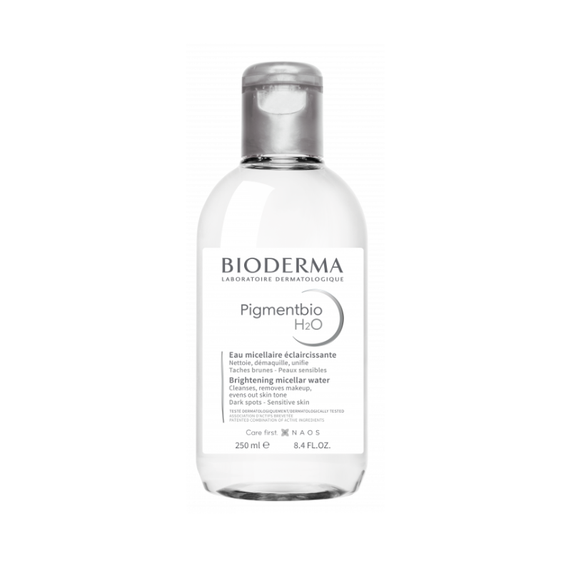 Pigmentbio Água Micelar H2O 250ml – Limpeza e luminosidade