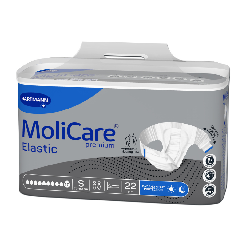 Molicare Elastic Fraldas 10 Gotas S x22 | Pharmacaring