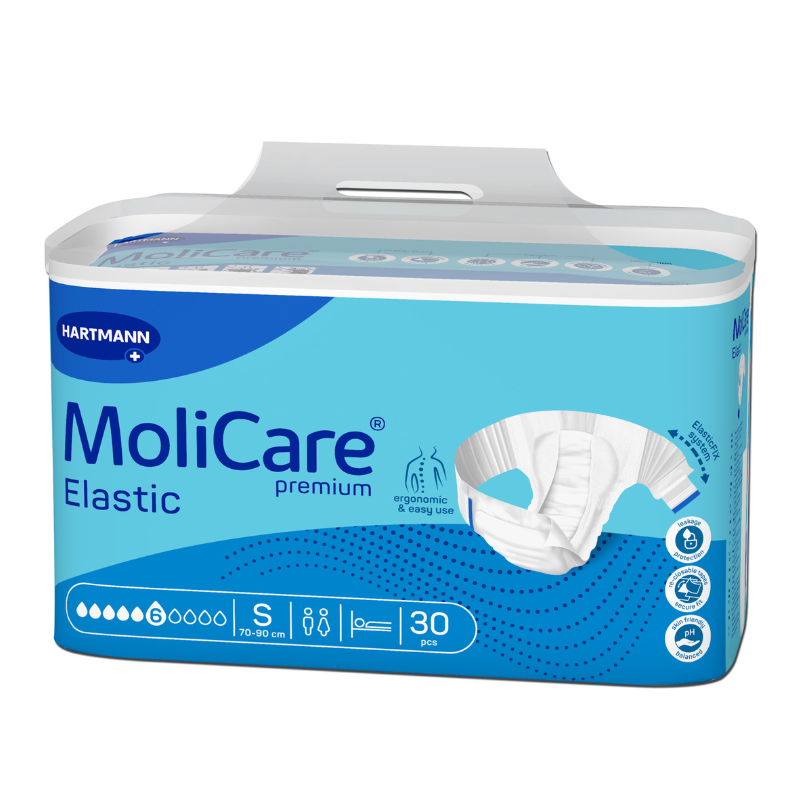 Molicare Elastic Fraldas 6 Gotas S x30 | Pharmacaring