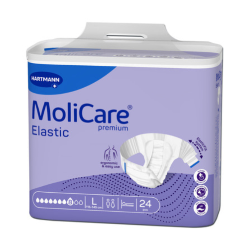Molicare Elastic Fraldas 8 Gotas L x24 | Pharmacaring