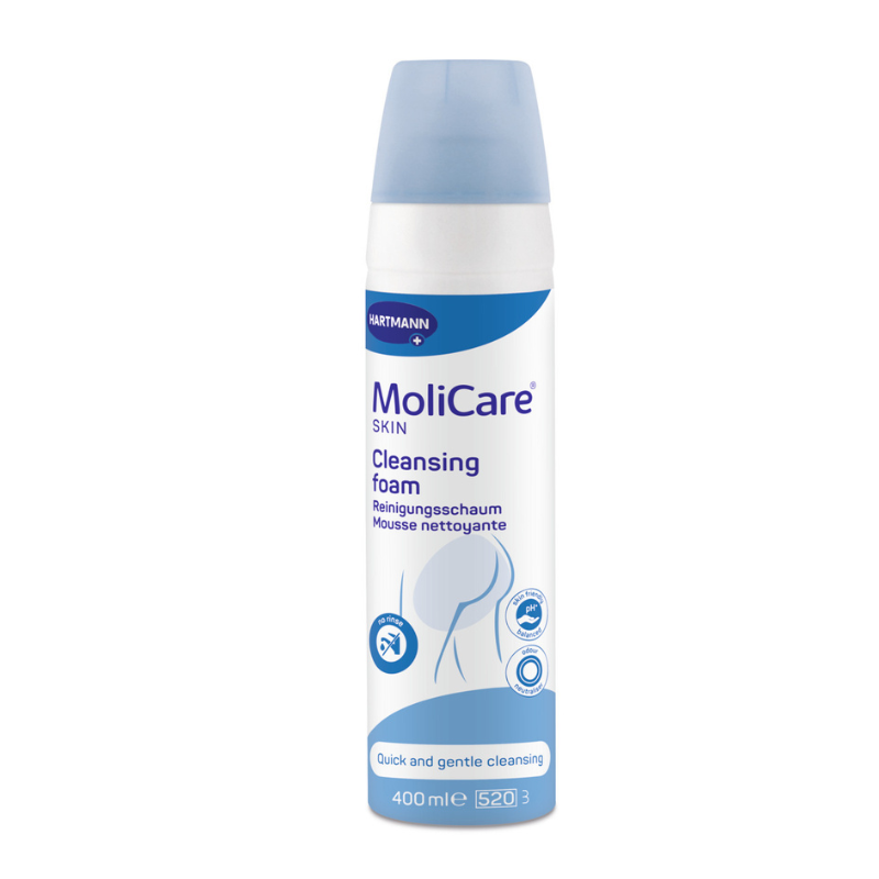 Molicare Skin Mousse Limpeza 400ml | Pharmacaring
