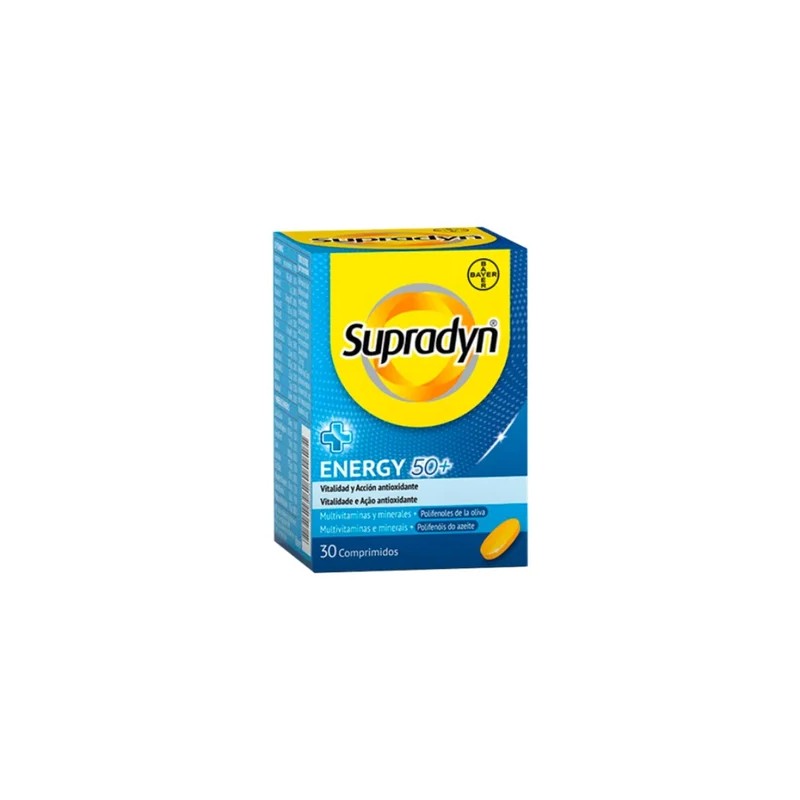 Supradyn Energy 50+ 30 Comprimidos | Pharmacaring