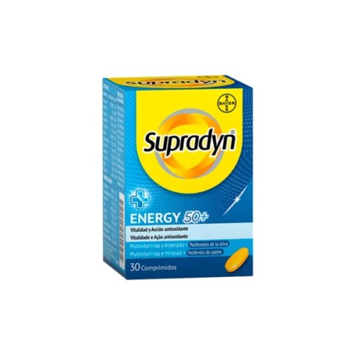 Supradyn Energy 50+ 30 Comprimidos | Pharmacaring