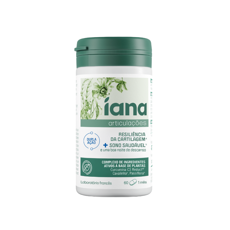 Iana Articulações + Sono Saudável 60 Comprimidos | Pharmacaring